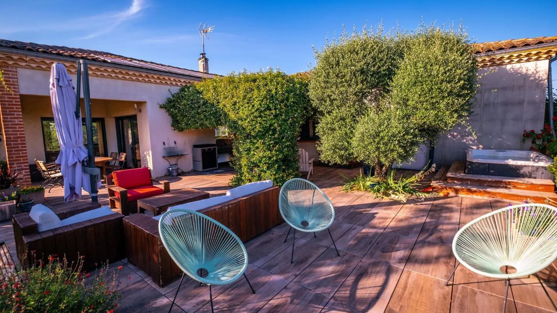 Villa Magarre Climatisee, Piscine Chauffee, Spa, Dans Un Cadre Naturel Envoutant Castelnau-de-Montmiral