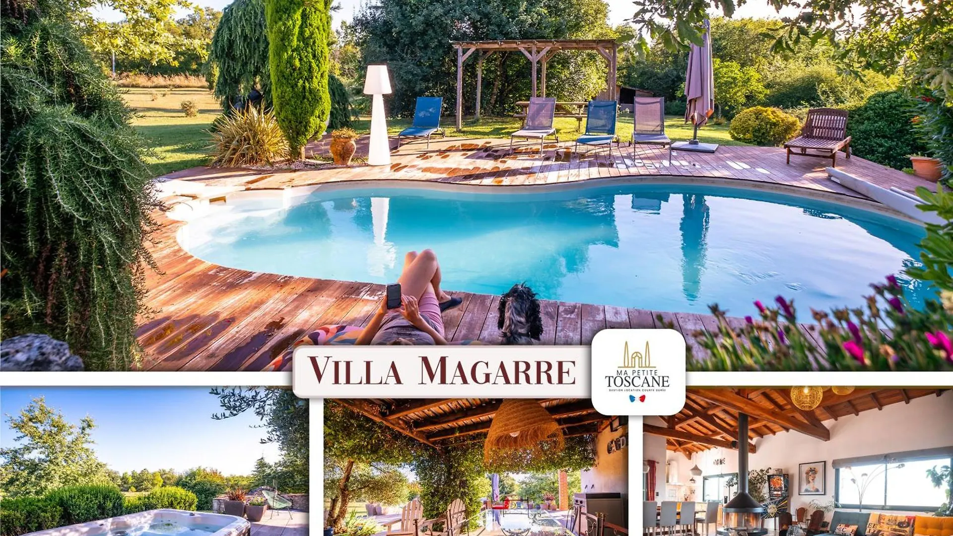 Villa Magarre Climatisee, Piscine Chauffee, Spa, Dans Un Cadre Naturel Envoutant Castelnau-de-Montmiral