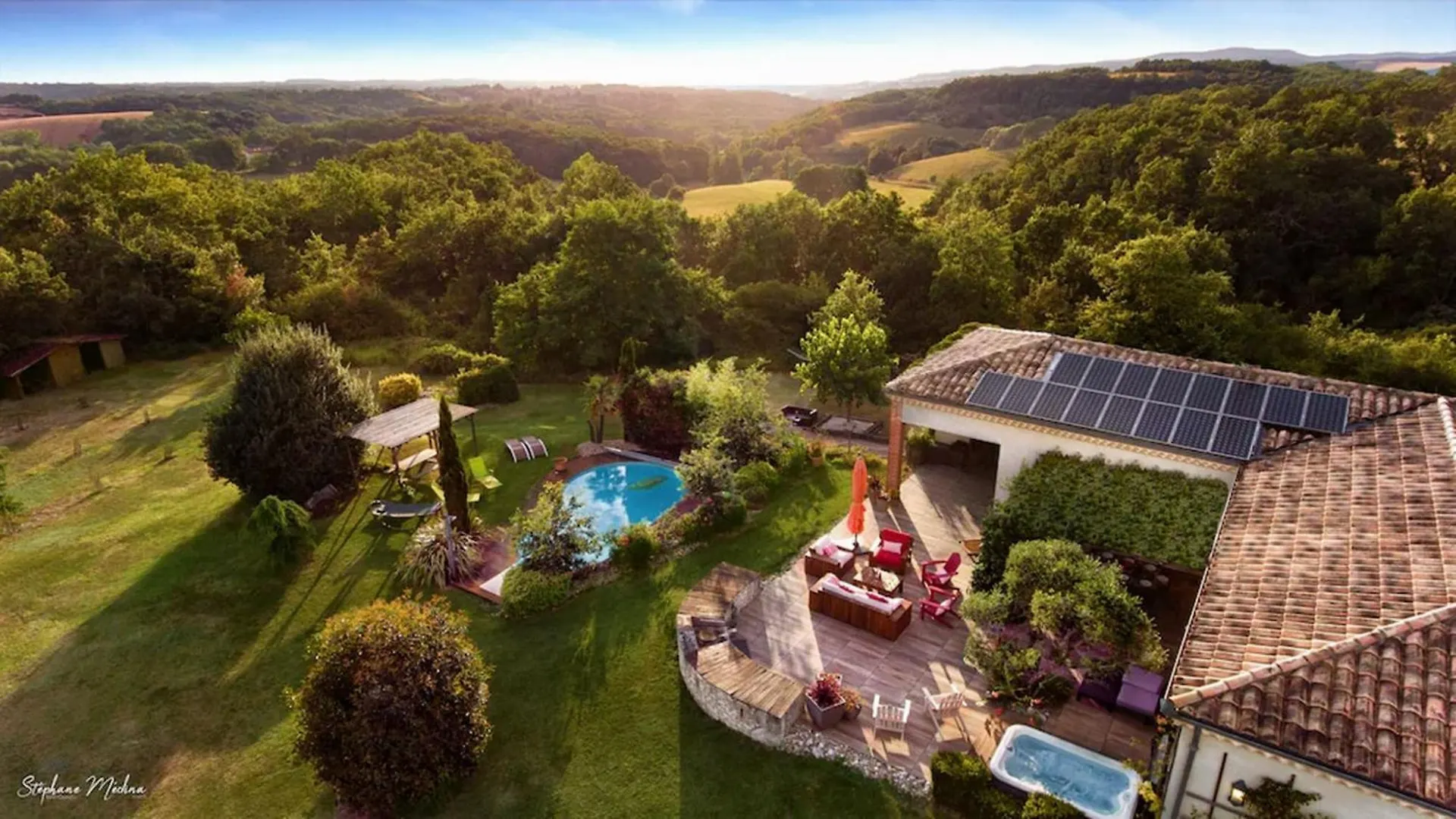 Villa Magarre Climatisee, Piscine Chauffee, Spa, Dans Un Cadre Naturel Envoutant Castelnau-de-Montmiral 0*,  França